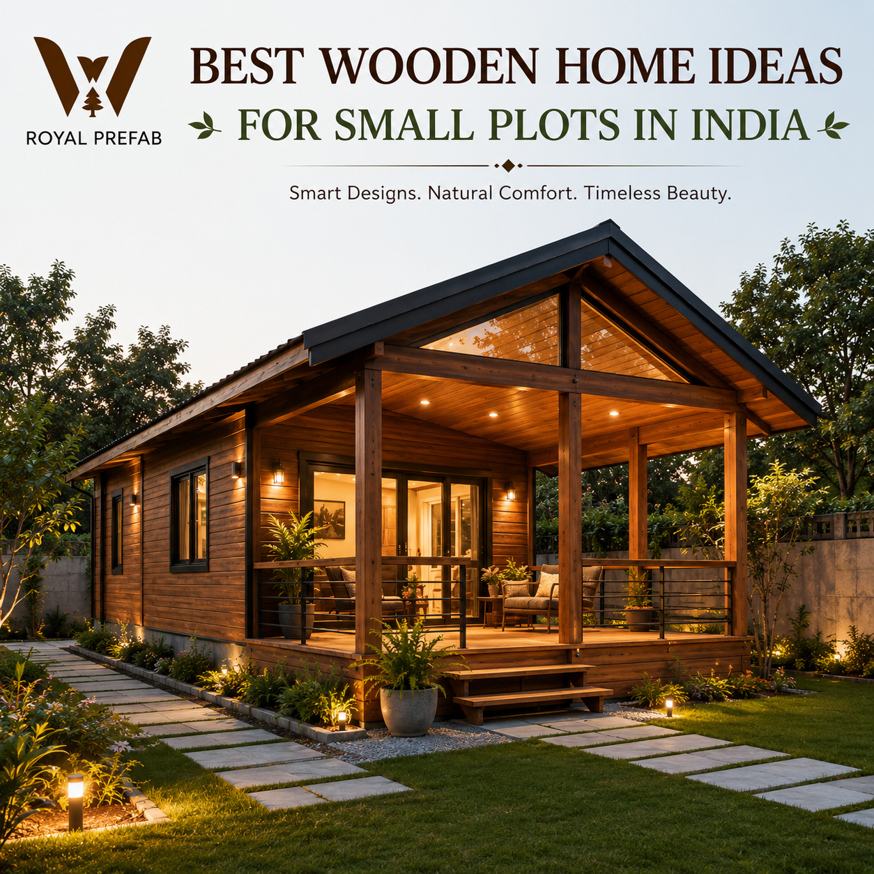 Best Wooden Home Ideas For Small Plots In India